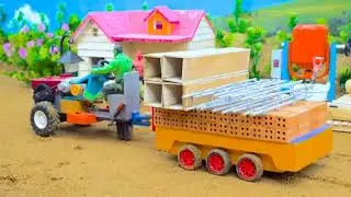 &ldquo;Lightning Hits Pole - DIY Mini House Building with Bricks and Cement Construction Science&rdquo;