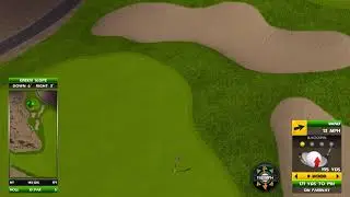 Golden Tee Great Shot on Agave Ranch!