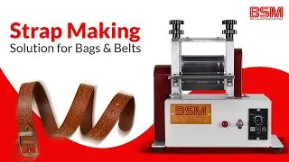 Patta Machine Head with Motor | Strap Making Solution for Bags & Belts