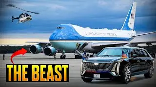 How the USA  President Travels: The Beast, Air Force One & More!