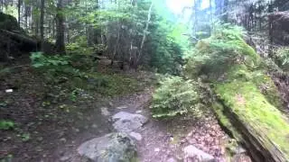 Silver Falls portage, Quetico Provincial Park