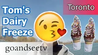 TOM'S DAIRY FREEZE ~ BEST TORONTO Soft Serve Ice Cream - Toronto Canada Travel Guide - SEE TORONTO