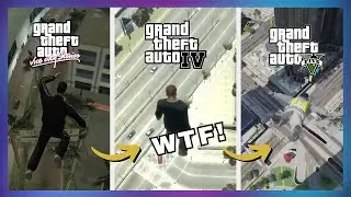 EVOLUTION OF PHYSICS in GTA Games! (GTA 3 &rarr; GTA 5)