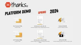 Thanks.io Direct Mail Automation Platform Demo (spring 2024)