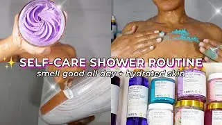 My Self-Care Shower Routine 2022! Glowing and Hydrated Skin