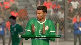 FIFA 17 Mexico vs Chile, Copa America Final (Manager Mode)