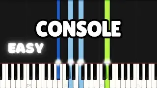 Deborah Lukalu - Console | EASY PIANO TUTORIAL BY Extreme Midi