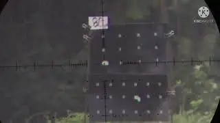 NB-015 Demo  at 80 yards with JSB 18.13gr