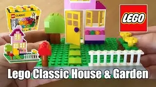 Quick Build - Lego Classic House & Garden - Medium Creative Brick Box 10698