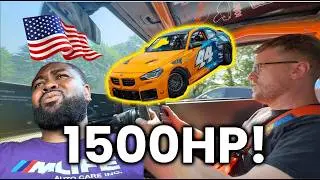 DRIVING OUR X-DRIVE 1500HP BMW M2 ON USA STREETS! (MPACT Show PT.1)