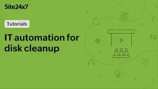 IT automation for disk cleanup