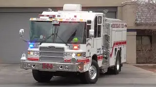 Henderson Fire Dept. Engine 84 Responding