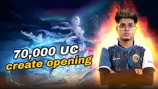 Bgmi create opening | Jonathan gaming 70k UC spend | ULTIMATE SET 
