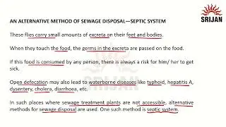 5. An Alternative Method of Sewage Disposal&mdash;Septic System