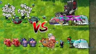 PvZ Fusion 3.2 - Ultimate Plant Teams Vs 4 Random Zombie Vase Breaker - P14 - Who is the best?