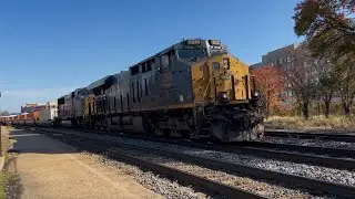 [60 FPS] Alexandria Virginia Trains November 2025