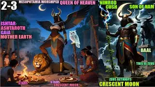1 Kings 15 Bible Contradicts To Unlearned, Queen Of Heaven, Baal Moon Crescent Horns 2-3