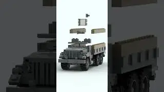 Lego Military Truck MOC (599)