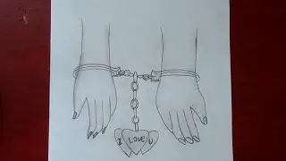 How to make upload two hand art vidio# drawing#art#youtub vidio#viral
