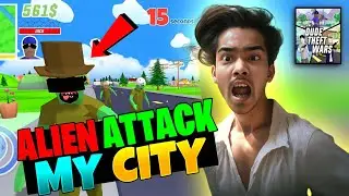 Aliens Ne Attack Kar Liya Meri City Mein | dude theft wars | dude theft wars mission