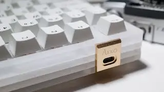 $69.99 Stacked Acrylic Hotswap Keyboard (Akko ACR 75 v2 w/Akko Cream Yellow & CS Air)