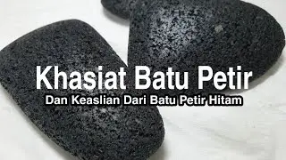 Khasiat Batu Petir Hitam Asli