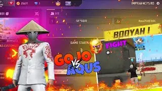  GOJO vs AQUA 1v1 custome ☠️ [fight] 🥶🎉😀😎👍🏻
