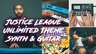 Oliver Wylde - Justice League Unlimited Theme (Synth & Guitar Cover)