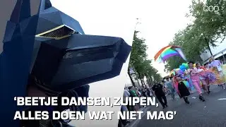 Uitbundige KEI-parade trekt door binnenstad