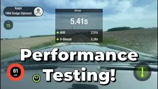 Dragy Testing Turbo Diplomat, Plymouth GTX, Sleeper Dakota Street Truck, and K Car?!?!