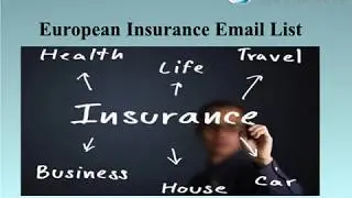 European  Insurance Email list