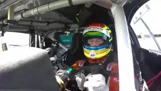 Lap of Snetterton 300 with Alexander Sims' Lamborghini