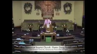 How Is Your Burden - Pastor Doug Foster of Immanuel Baptist Church