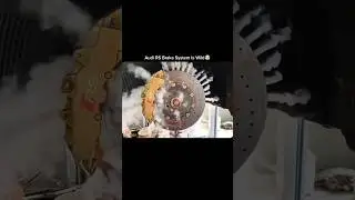Audi RS Braking System Is Wild!🤯 | #shorts #caredit #fyp #youtube #viral #automobile