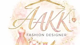 AAKA FASHION DESIGNER LOGO #fashion #new #logo #tending #dress #youtubevideo 
