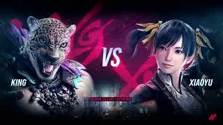 (OLD) Tekken 8 Gameplay - King vs Ling Xiaoyu (Urban Square Evening Stage)