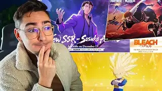 Bleach en force : Fortnite, saison finale, Aizen jouable + Trailer DLC DB Daima p2 sur Kakarot