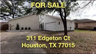 Houston HUD Homes -- HUD King tours 311 Edgeton Ct.