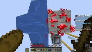 I played minecraft but i was on lucky block pillars