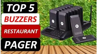 Top 5 Best Buzzers Restaurant Pager in 2025 on AliExpress