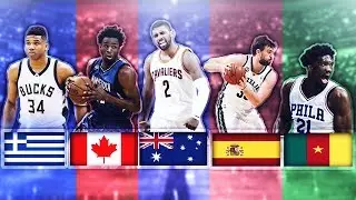 BEST NBA PLAYER FROM EACH COUNTRY