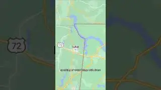 Weird US borders #geography #shorts