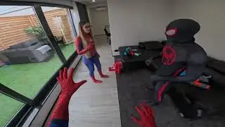SPIDER-MAN Bros TRY TO TRAP LITTLE-SPIDEY&hellip; But He Completely DESTROYS Their Plan! (POV Funny)
