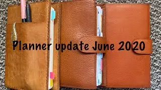 Planner Update June 2020 / Gillio, B6 Stalogy // Pink Planner Girl