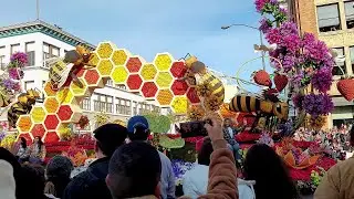 New Year&rsquo;s Day celebration of the 134th Annual Rose Parade in Pasadena California