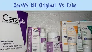 CeraVe kit Original Vs Fake || #cerave #skincare #trending #cerave