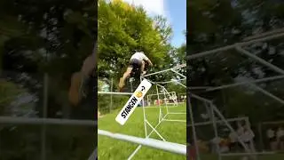Scatchy Pole Challenge 🤩 #parkour