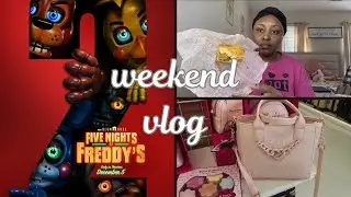 Weekend vlog: Am I too old for this?| Movie date| Shop with me