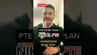 PTE STUDY PLAN TO GET GOOD SCORES || PTE BY NIKHIL || #nikhilpte #shorts