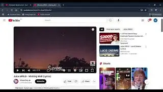 15 Juice WRLD   Wishing Well Lyrics   YouTube   Google Chrome 2024 11 24 12 26 31